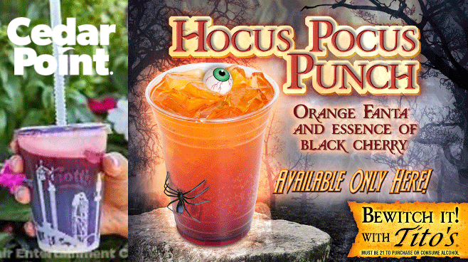 Cedar Point Hocus Pocus Punch